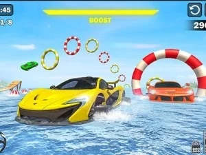 Water Car Stunt Racing